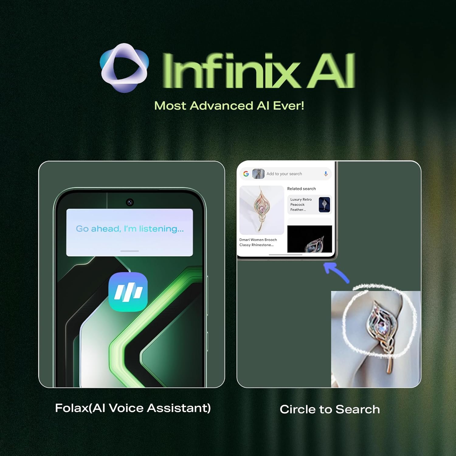 Infinix GT 30 5G+ (Blade White, 8GB RAM, 128GB Storage) | Cyber Mecha Deisgn with LED Lights | 90FPS on BGMI | 1.5K 144Hz AMOLED Display | Segment's 1st Gaming Triggers | 64MP Sony Camera | Infinix AI - Image 12