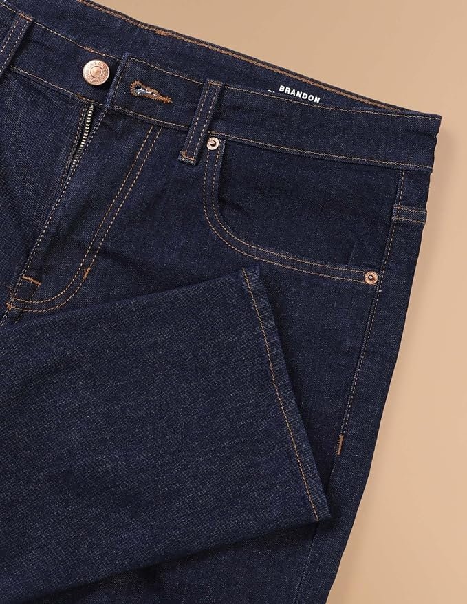 U.S. Polo Assn. Slim Fit Jeans for Men, Denim Weave, Mid Rise, Casual Wear Mens Jeans - Image 6