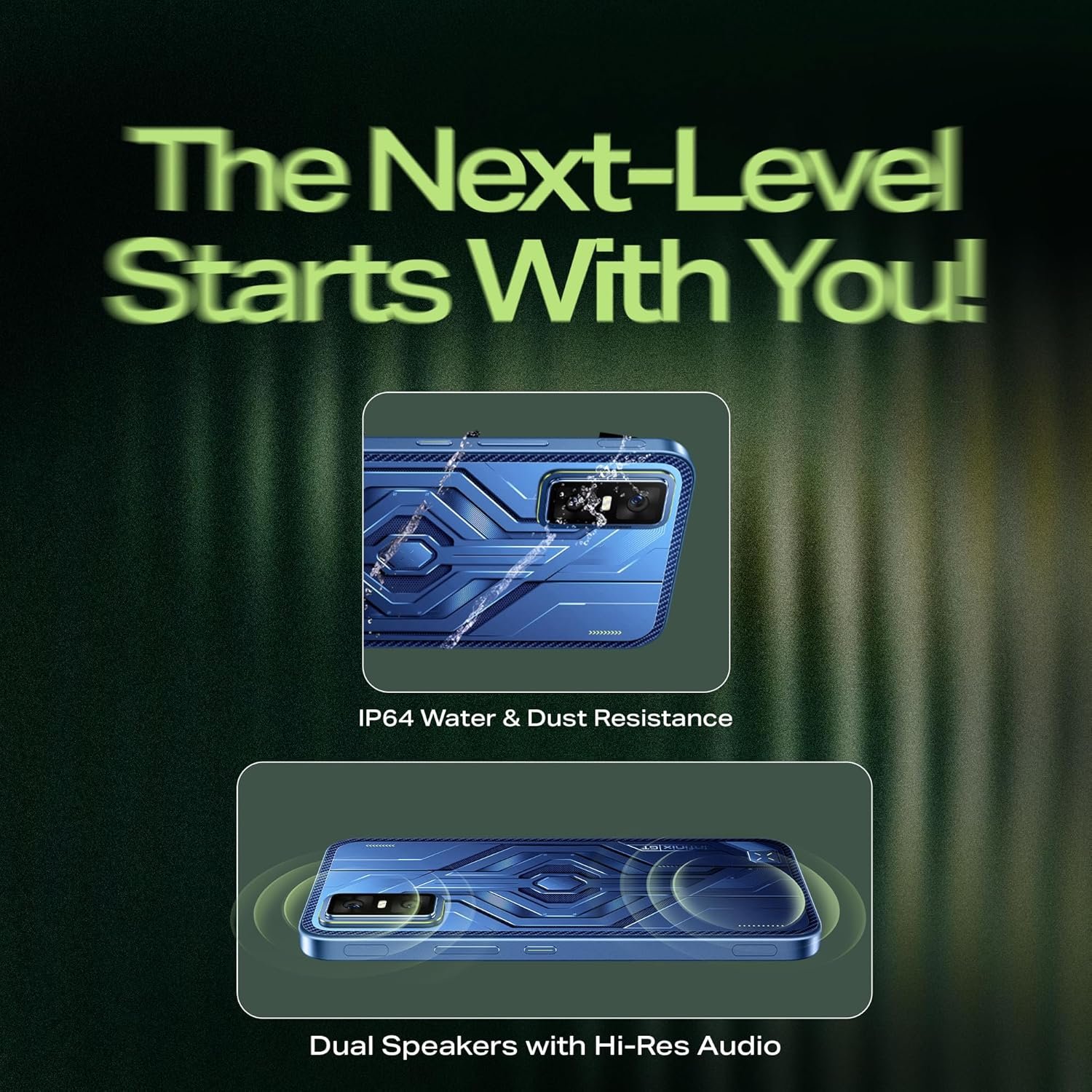 Infinix GT 30 5G+ (Blade White, 8GB RAM, 128GB Storage) | Cyber Mecha Deisgn with LED Lights | 90FPS on BGMI | 1.5K 144Hz AMOLED Display | Segment's 1st Gaming Triggers | 64MP Sony Camera | Infinix AI - Image 23