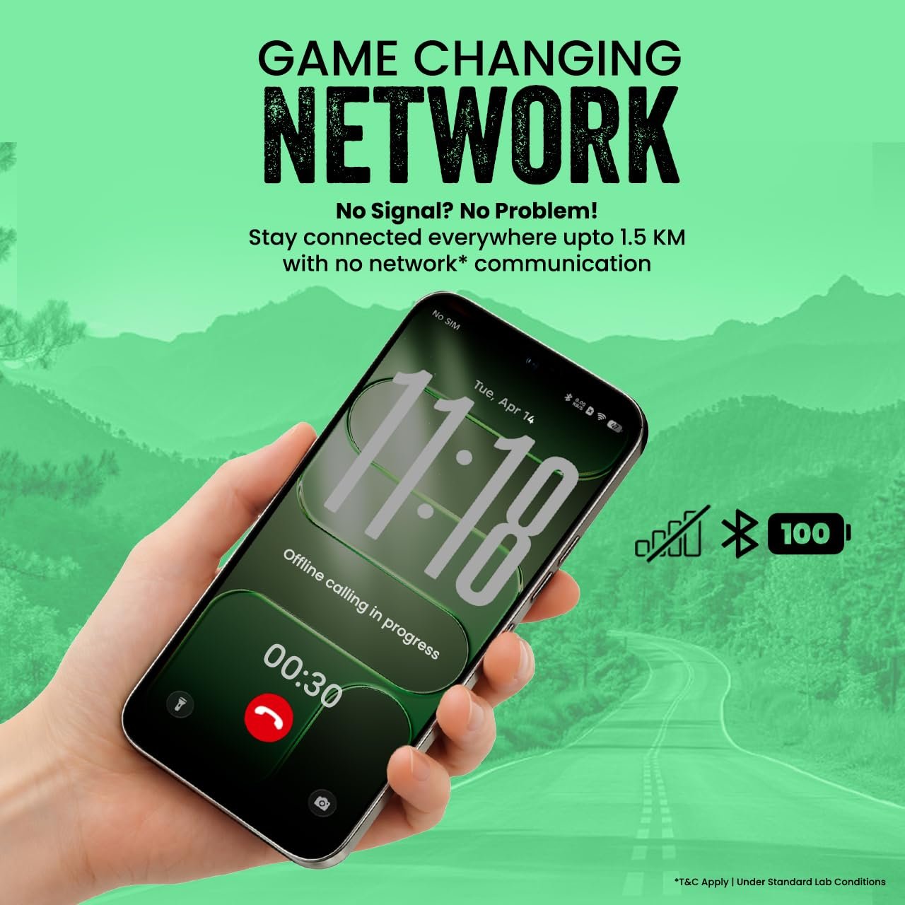 Tecno POP X 5G (Ripple Green, 4GB+128GB) | 6500mAh+45W Fast Charger | IP64 Pro | MIL-STD 810H Protection | Upto 18GB* RAM | Fastest 8X Network Speed* with URSP | 120Hz Smooth Display | AI Flash Snap - Image 8