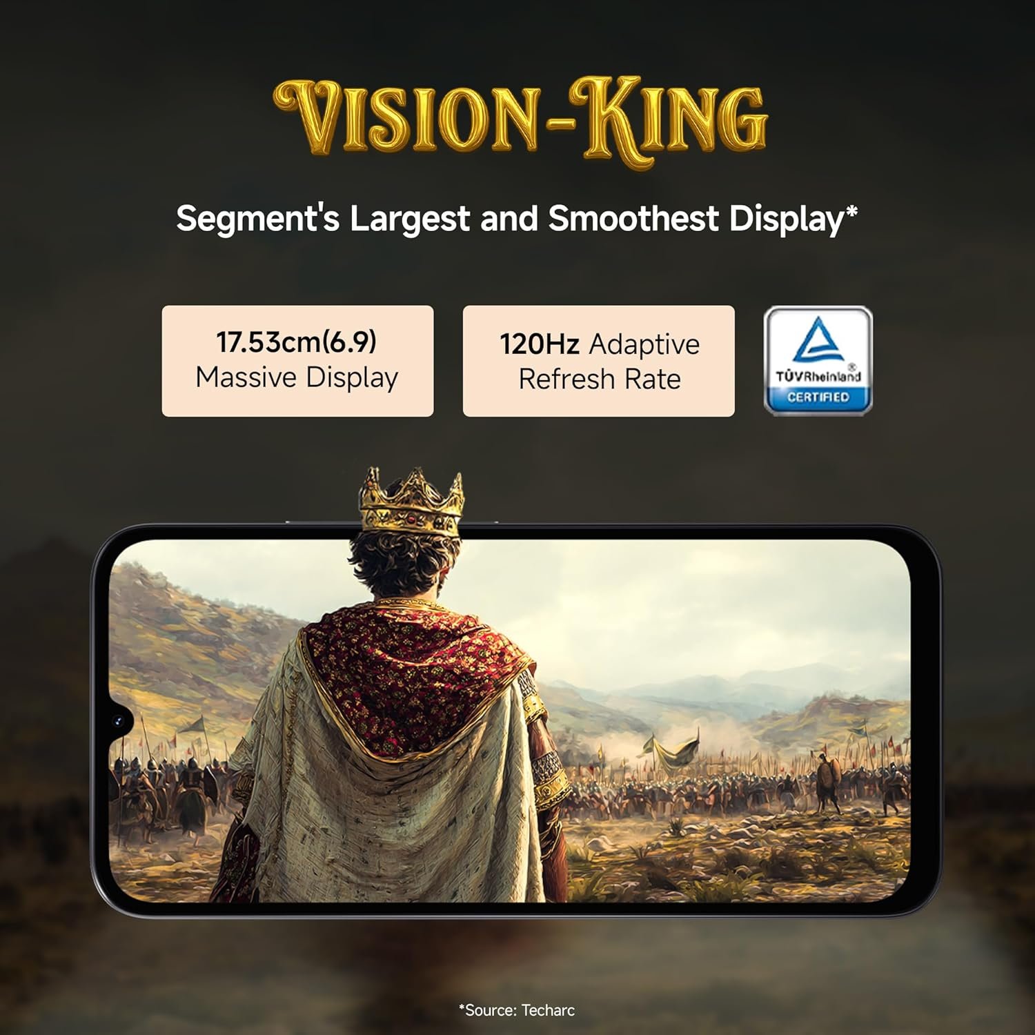 REDMI A7 Pro 5G (Black, 4GB RAM,128GB Storage) | Segment's Fastest Processor | Segment's Largest Battery | Segment's Largest & Smoothest 6.9in 120Hz Display - Image 16